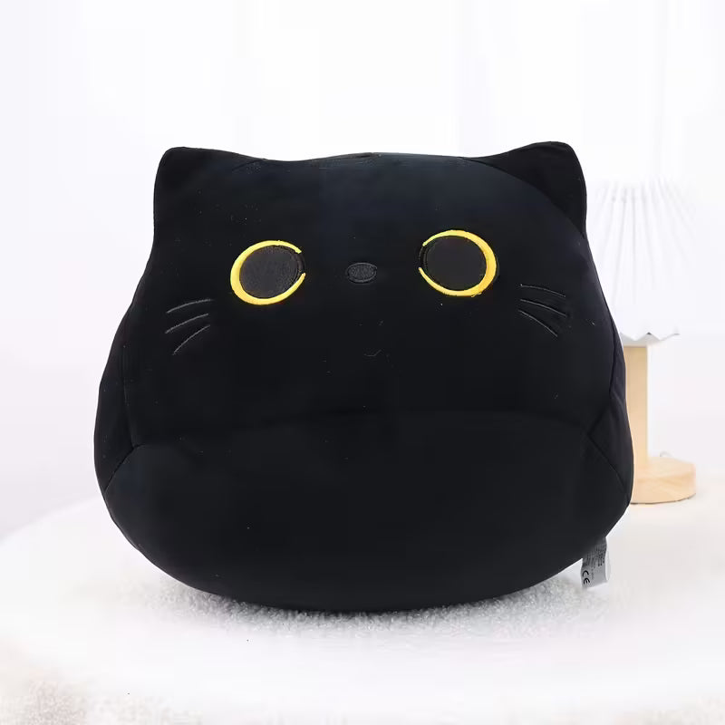 Adorable Soft Plush Black Cat toy