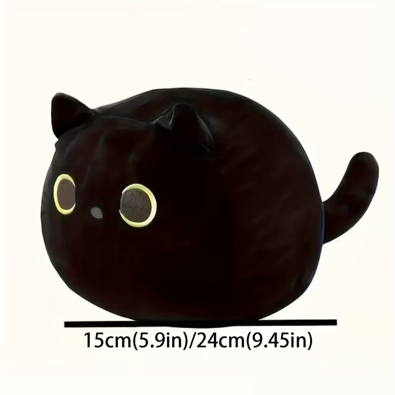 Adorable Soft Plush Black Cat toy